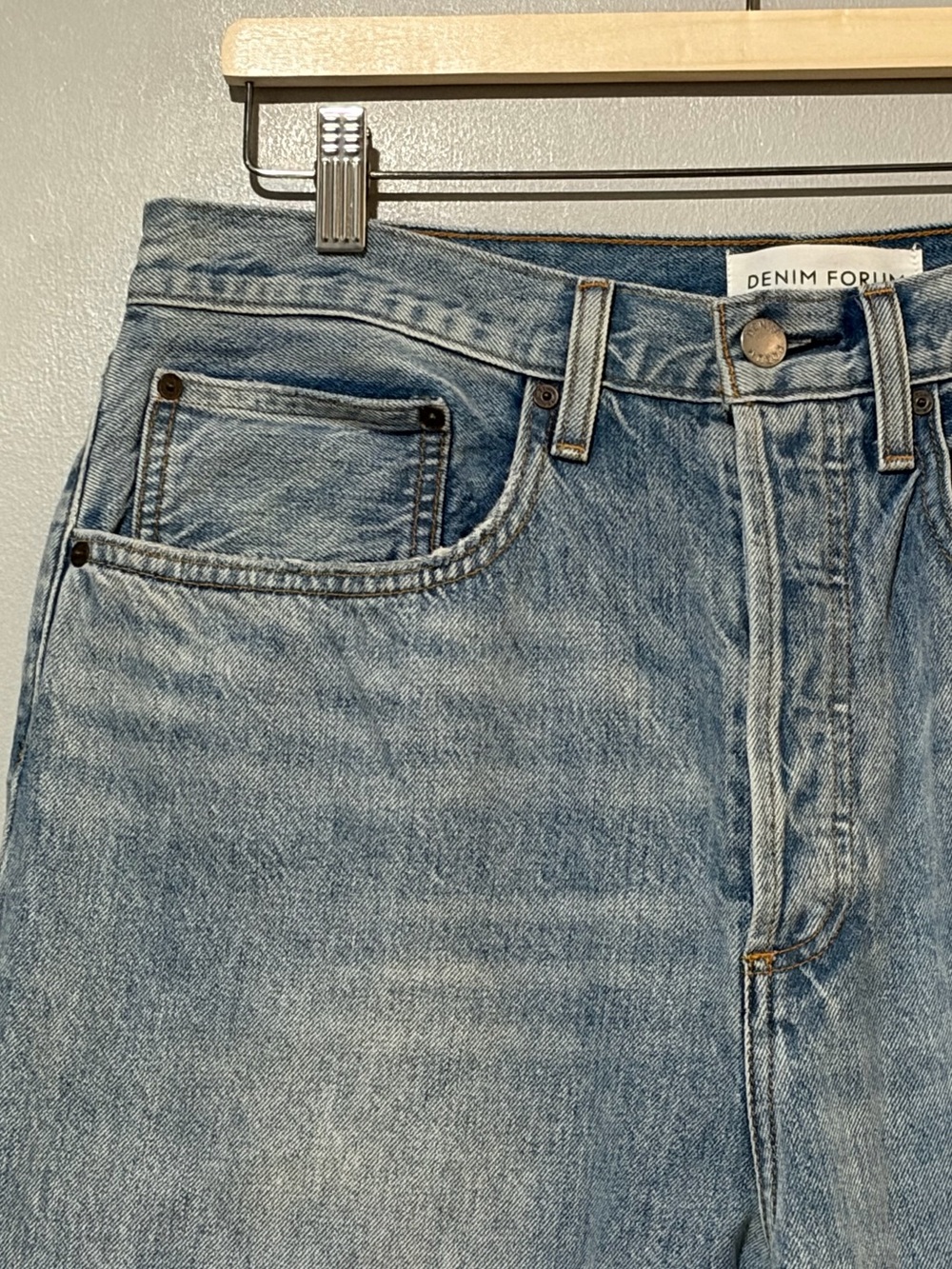 Aritzia DENIM FORUM The Joni High Rise Loose Jeans Size 32 - Picture 6 of 14